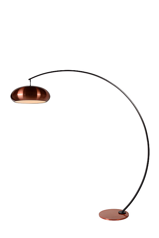 VENGO Floor Lamp 3xE14 H204 L200cm Red Copper